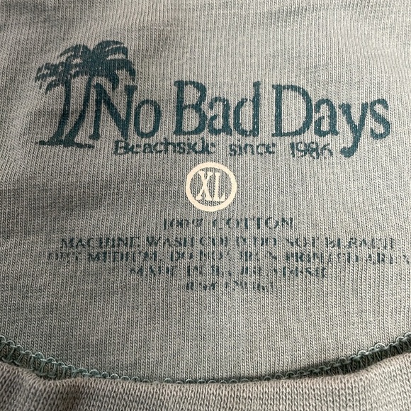 No Bad Days Beachside Short Sleeve T-Shirt Nothing To Do But Chill XL - Picture 9 of 12
